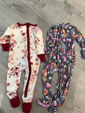 Set of two Posh Peanut Baby Girl pajamas